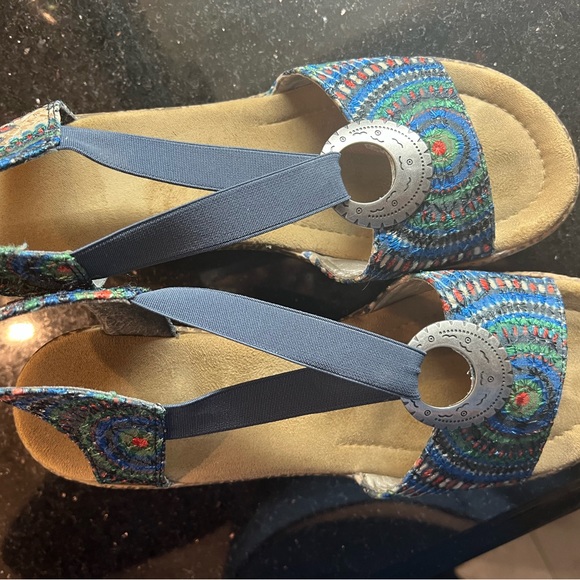 Rieker Blue Sandals size 41 - Picture 3 of 7